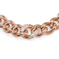 Collana Maria Cristina Sterling Donna Cristal Waves in Argento Cubic Zirconia G4823R.1 - G4823R.1